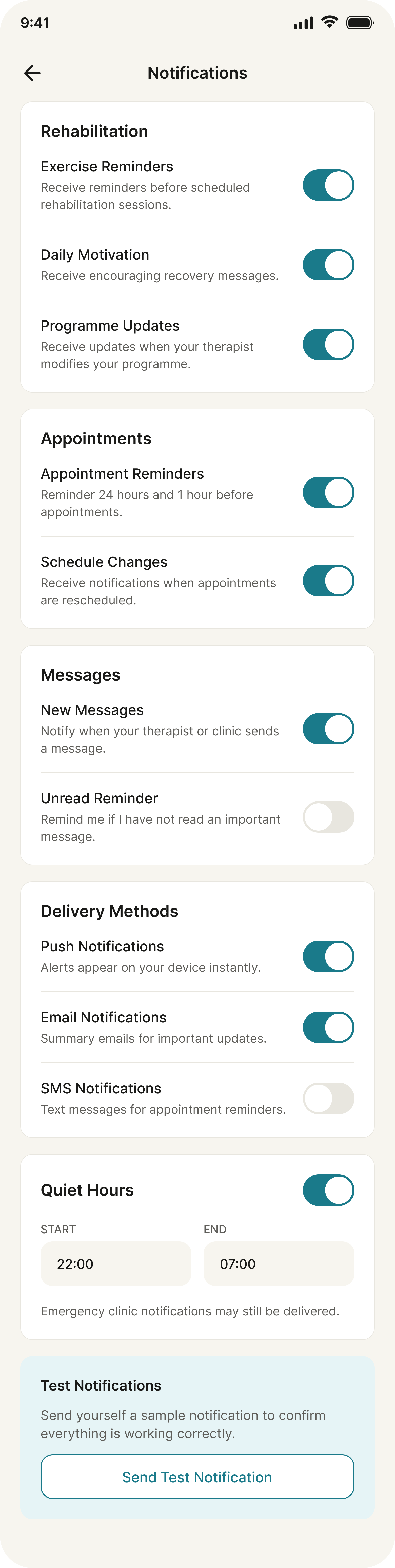 Notifications