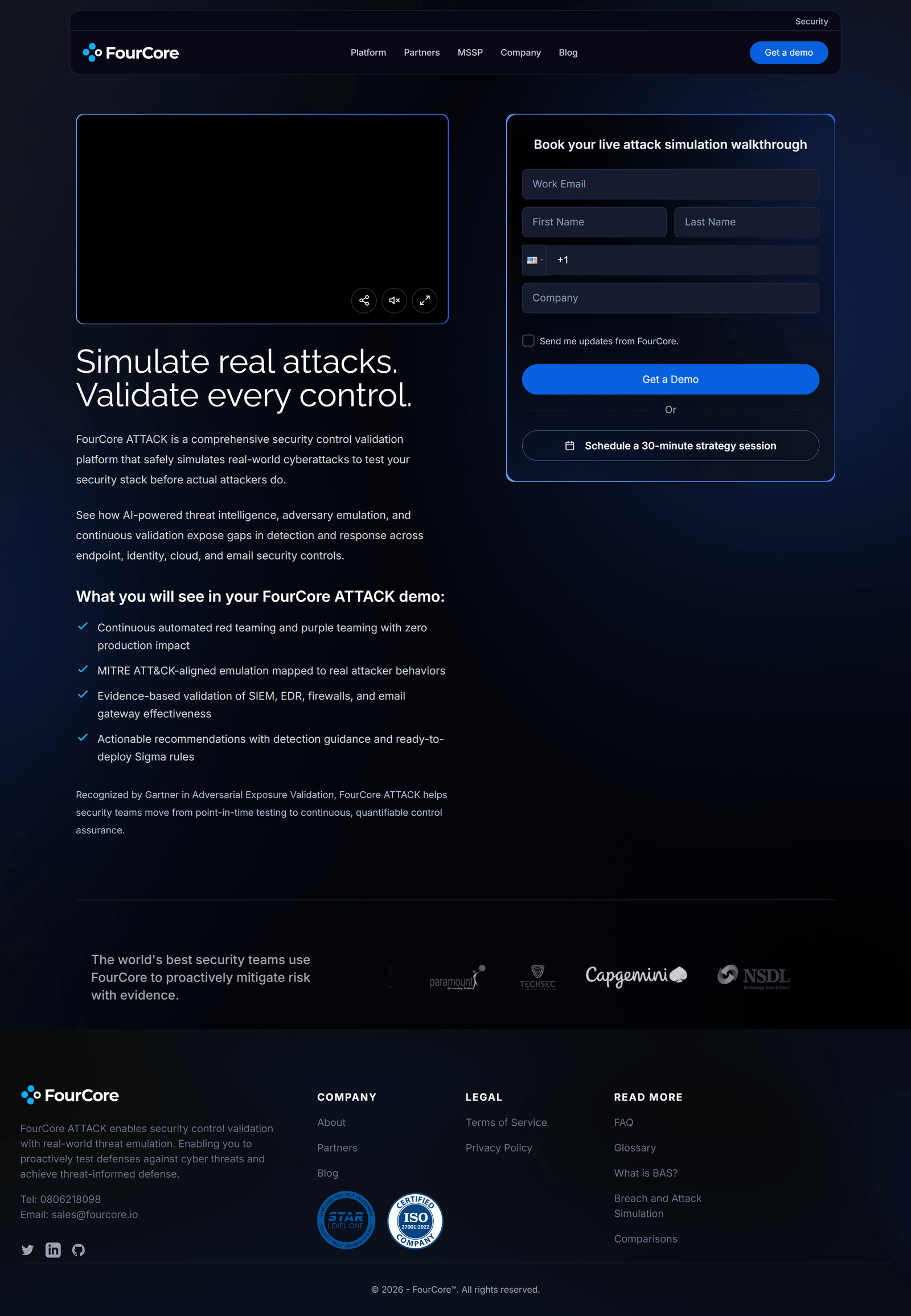 Demo: the conversion surface, and the one page that had to do commercial work — after