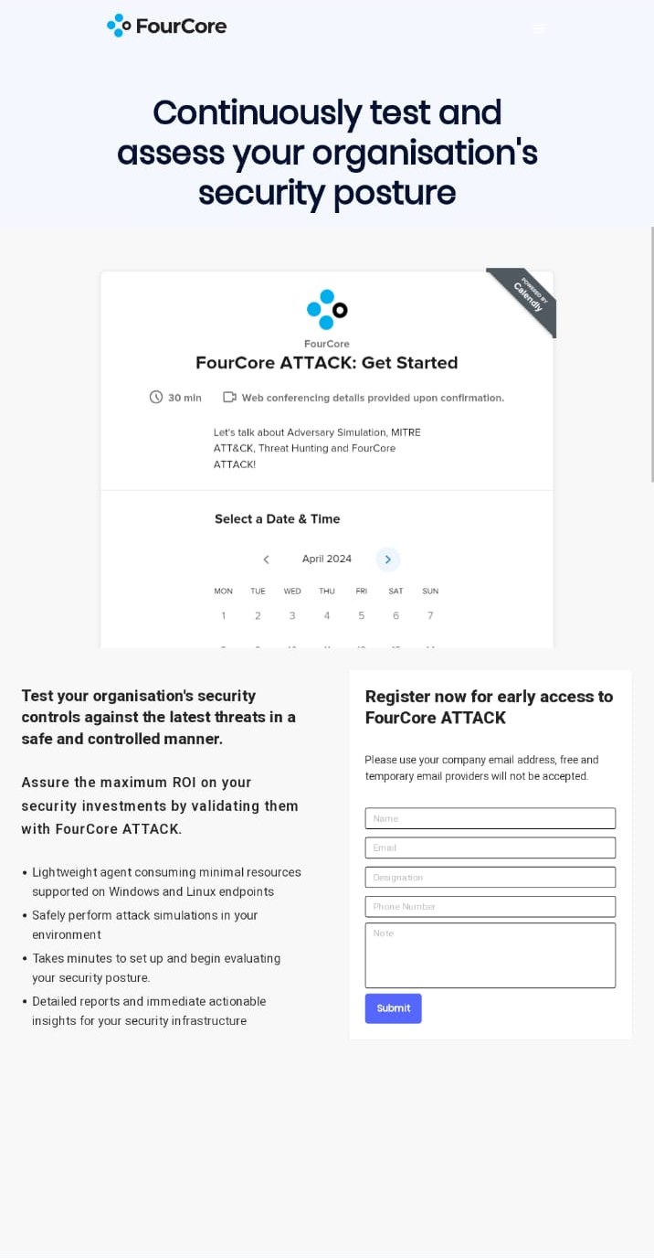 Demo: the conversion surface, and the one page that had to do commercial work — before