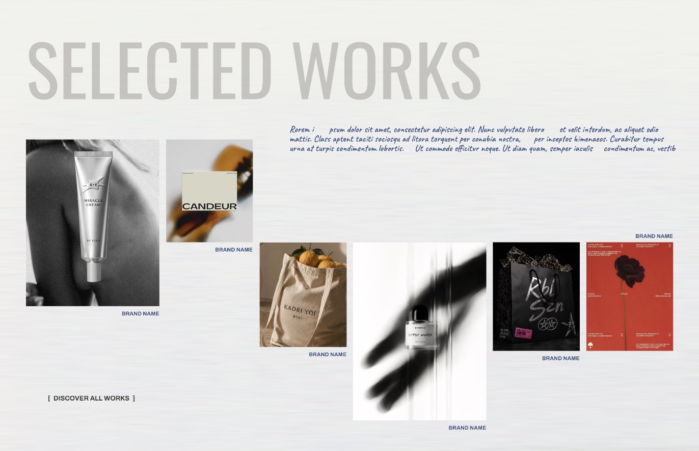 Selected works: the collage